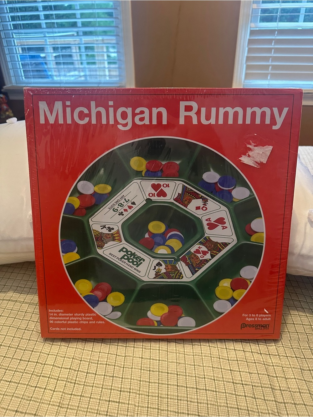 Michigan Rummy Home Game - Red Box